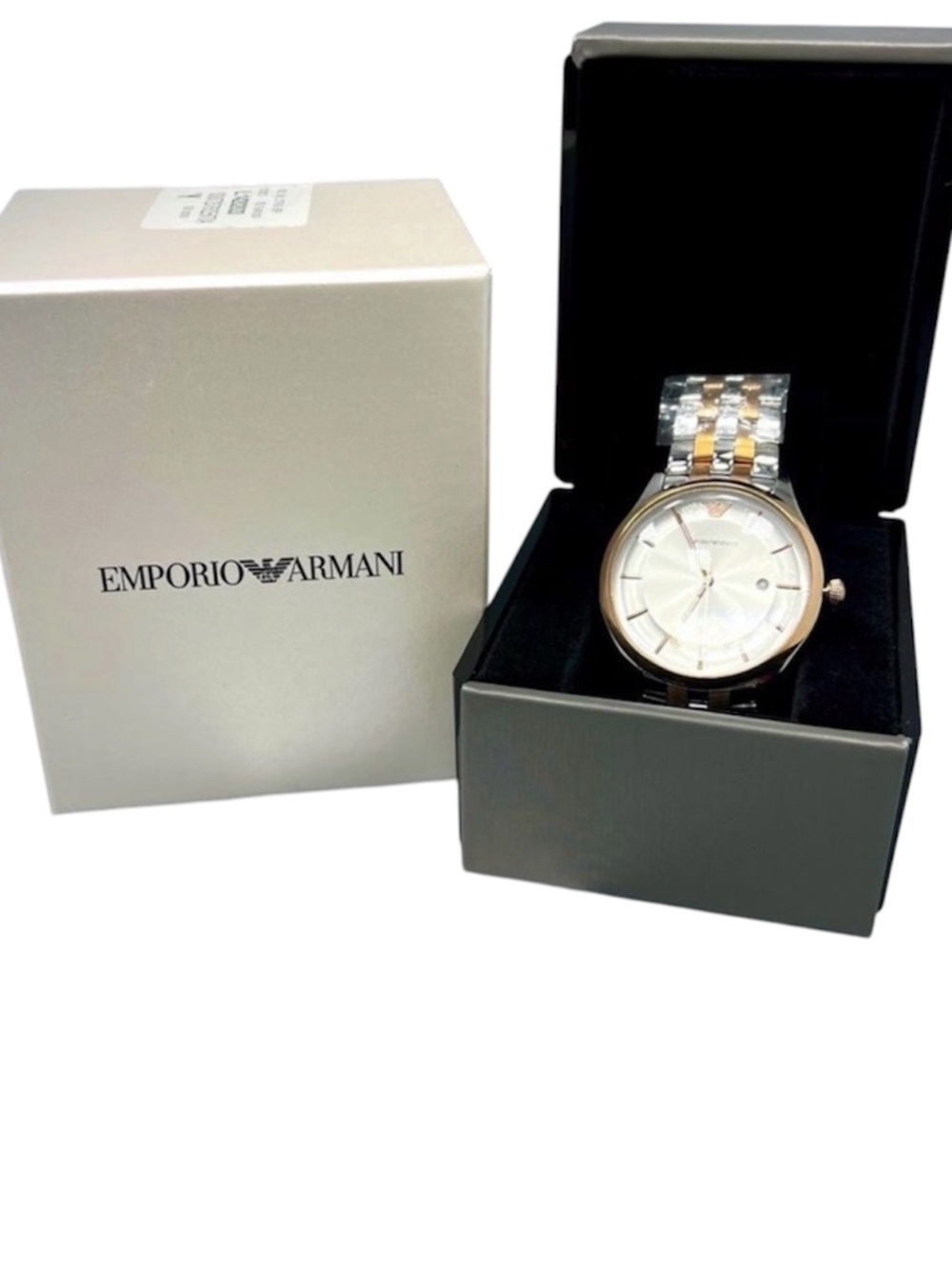 Emporio Armani Men's Two-Tone Stainless Steel Watch - Silver & Gold